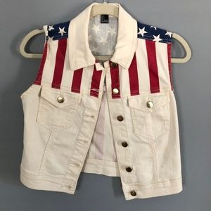 American Flag Vest